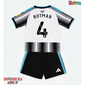 Newcastle United Sven Botman #4 Hjemmebanesæt Børn 2026-27 Kort ærmer (+ korte bukser)